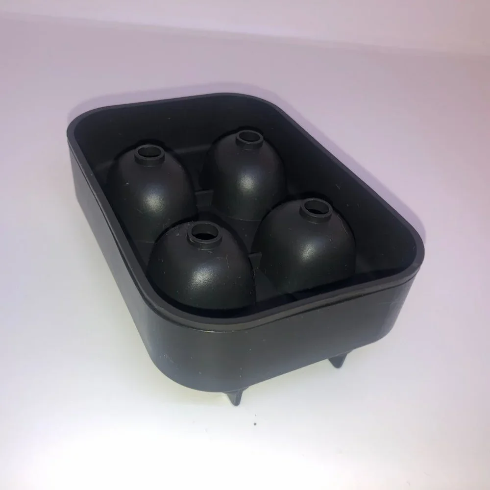 3D Black Skull‎ Ice Cube Tray or Mold Silicone